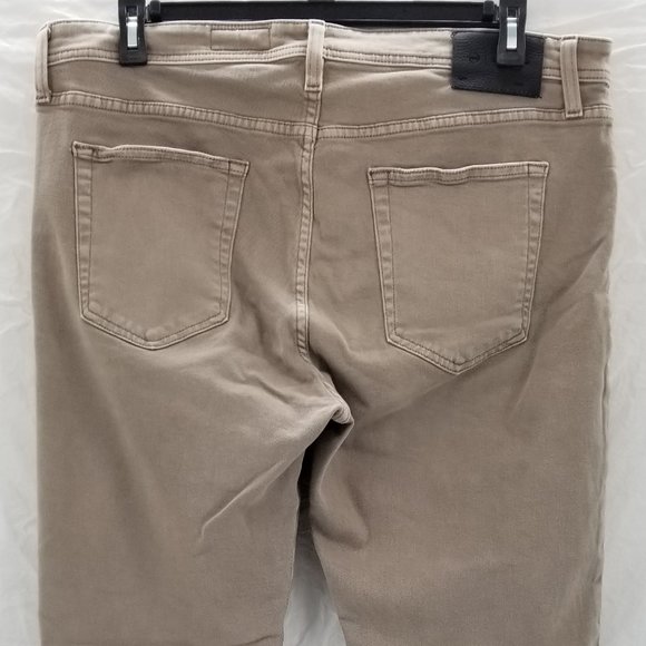 Adriano Goldschmied Mens The Tellis Modern Slim Jeans AG-Ed Denim Tan Sz 38 x 32 - Picture 5 of 9